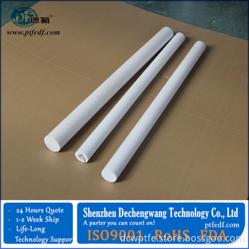 PTFE rod pure virgin extruded ptfe rod